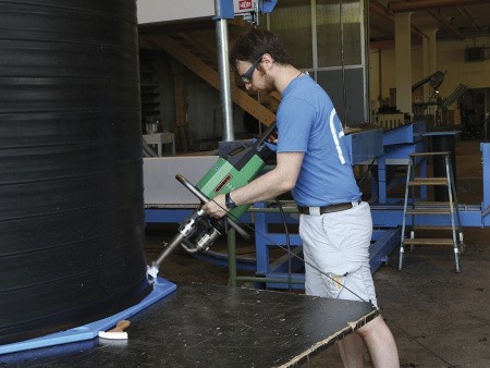 Сварочный экструдер WELDPLAST S6 применение