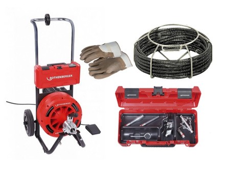 Барабанное устройство для прочистки труб RODRUM М 16