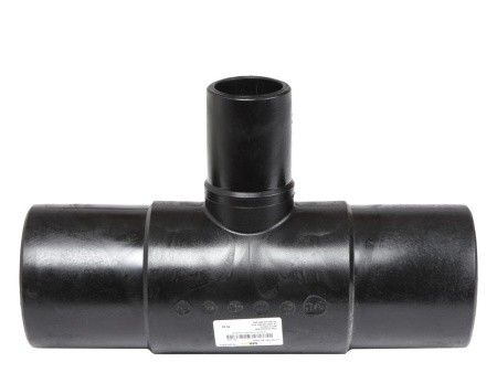 ТРОЙНИК ЛИТОЙ ПЕРЕХОДНОЙ ДЛИННЫЙ 90° T PE100 PN16 D90X50